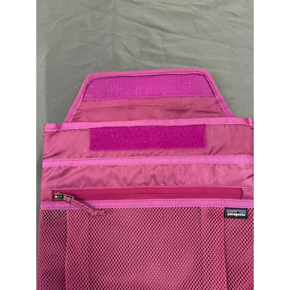 Patagonia Magenta Padded Laptop Tablet Sleeve Case Mesh Pocket Pink 10.5x15 - Picture 4 of 6
